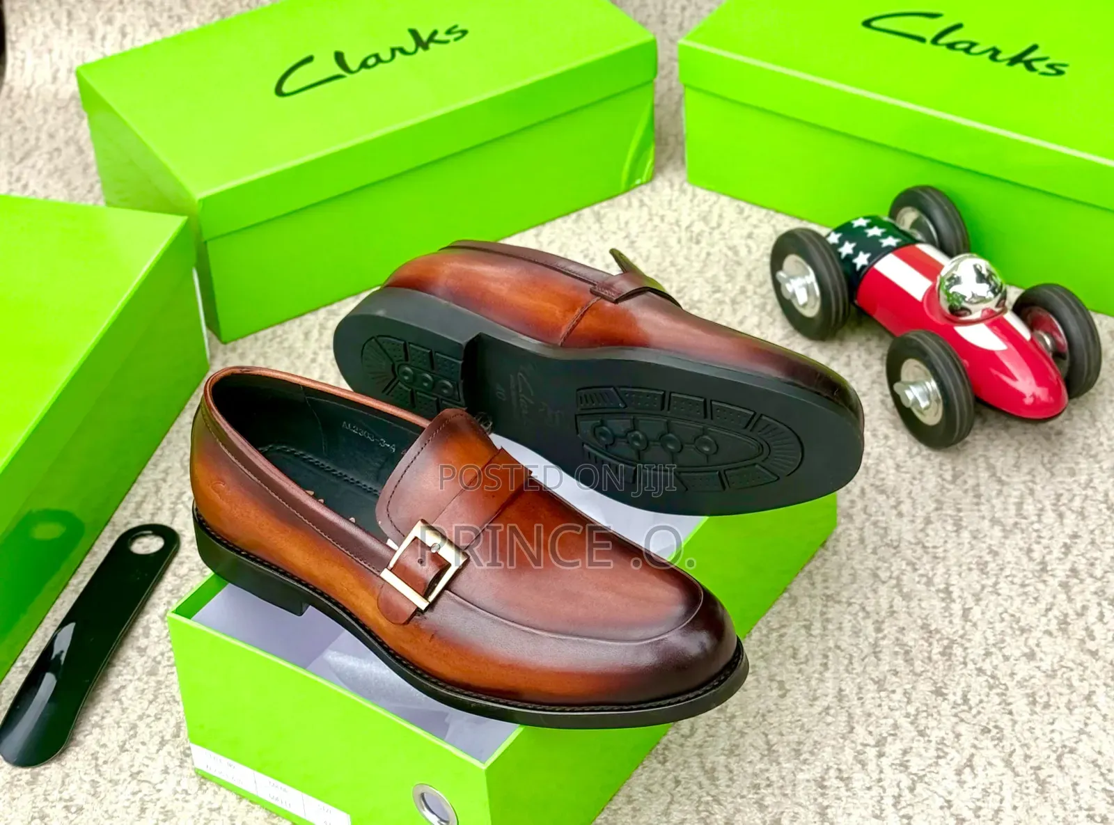 Chocolate Color Clarks Dressing Shoes