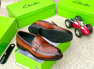 Chocolate Color Clarks Dressing Shoes