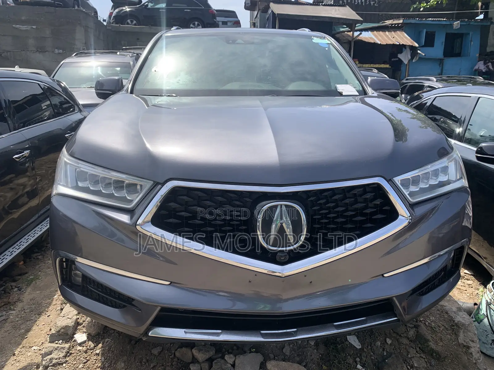 Acura MDX 2017 Gray