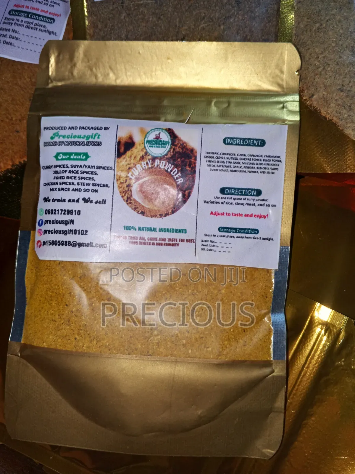 Natural Curry Powder