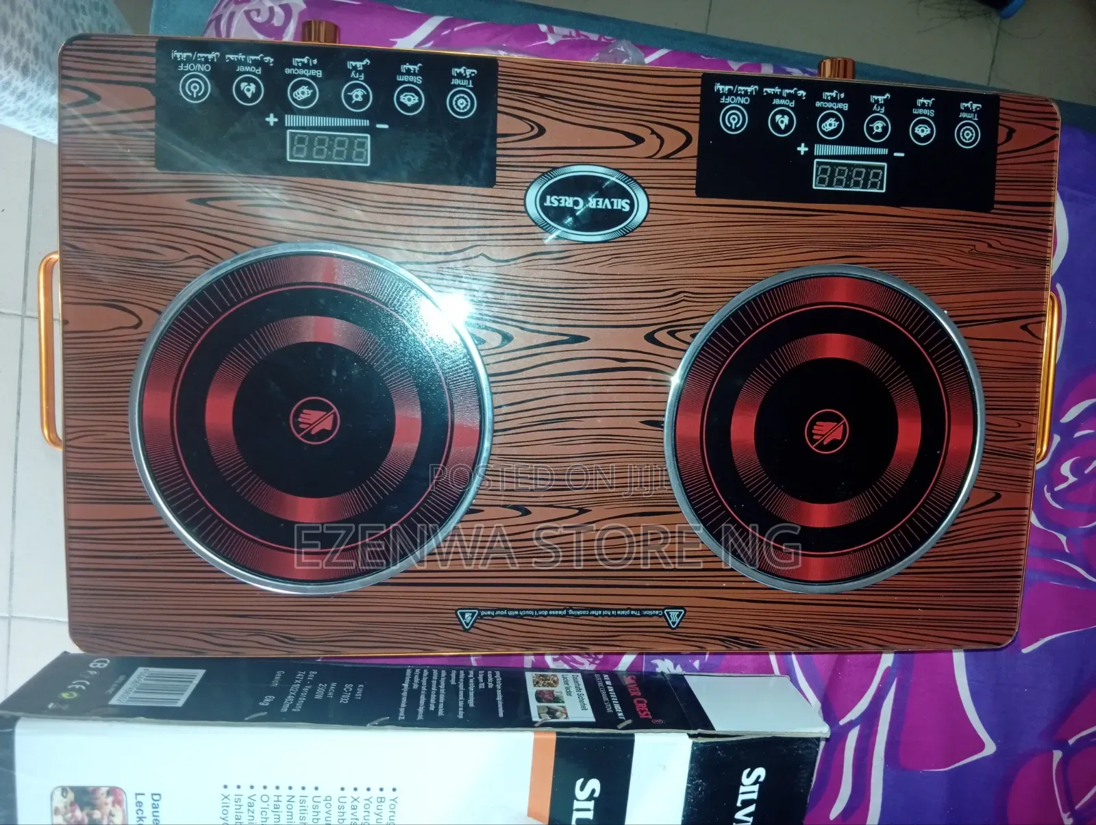 Double Burner Electric Stove