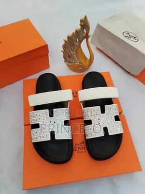 Stoned Design Hermes Slippers