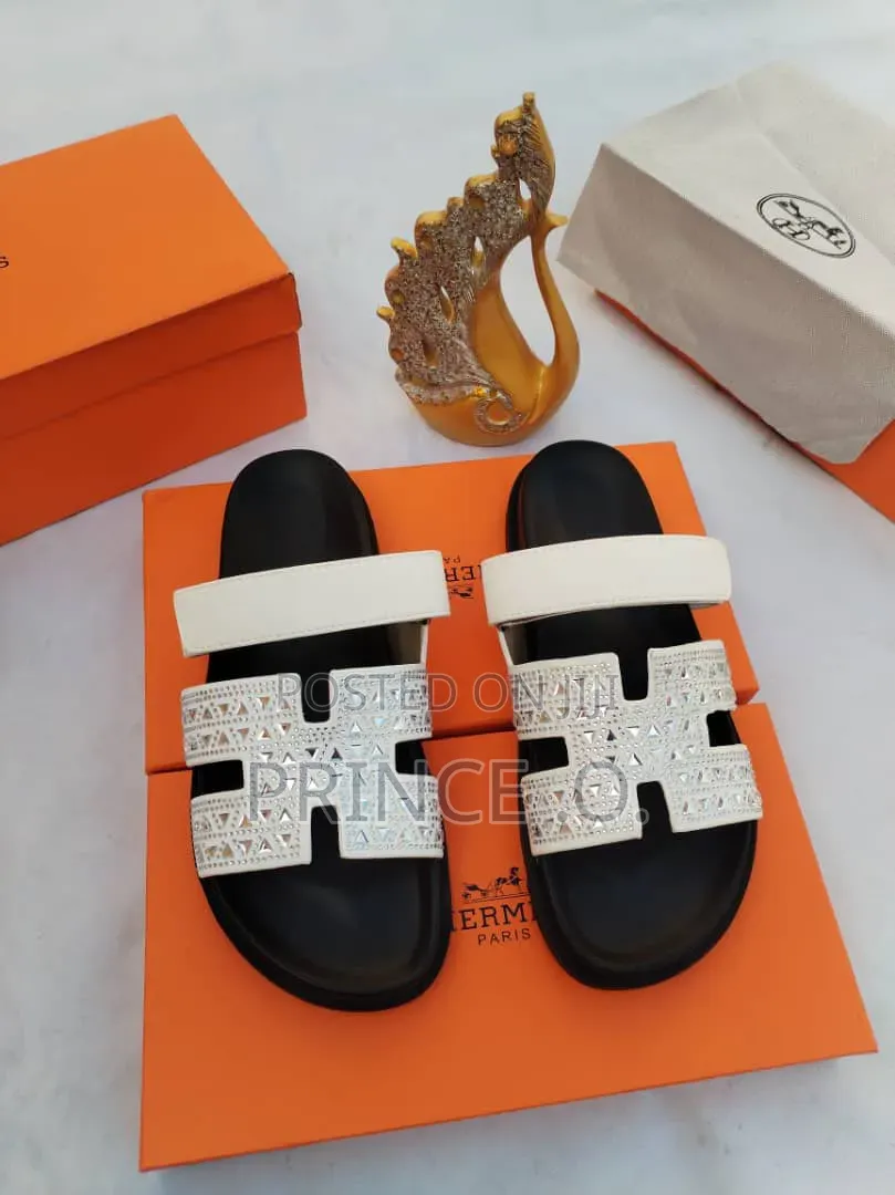 Stoned Design Hermes Slippers