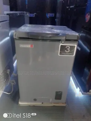 Scanfrost Chest Freezer 100L Silver Color