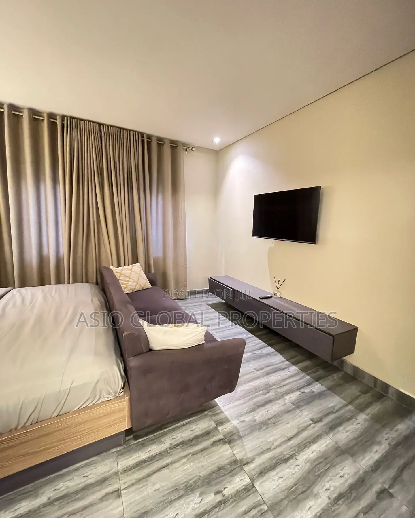 Modern Studio Apartment in Yaba