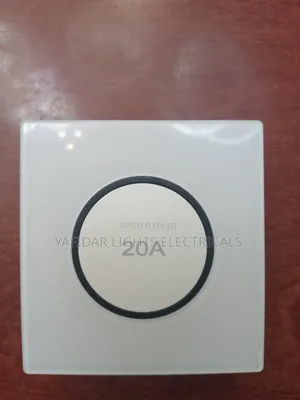 Reset White 20ams Water Heater Switch