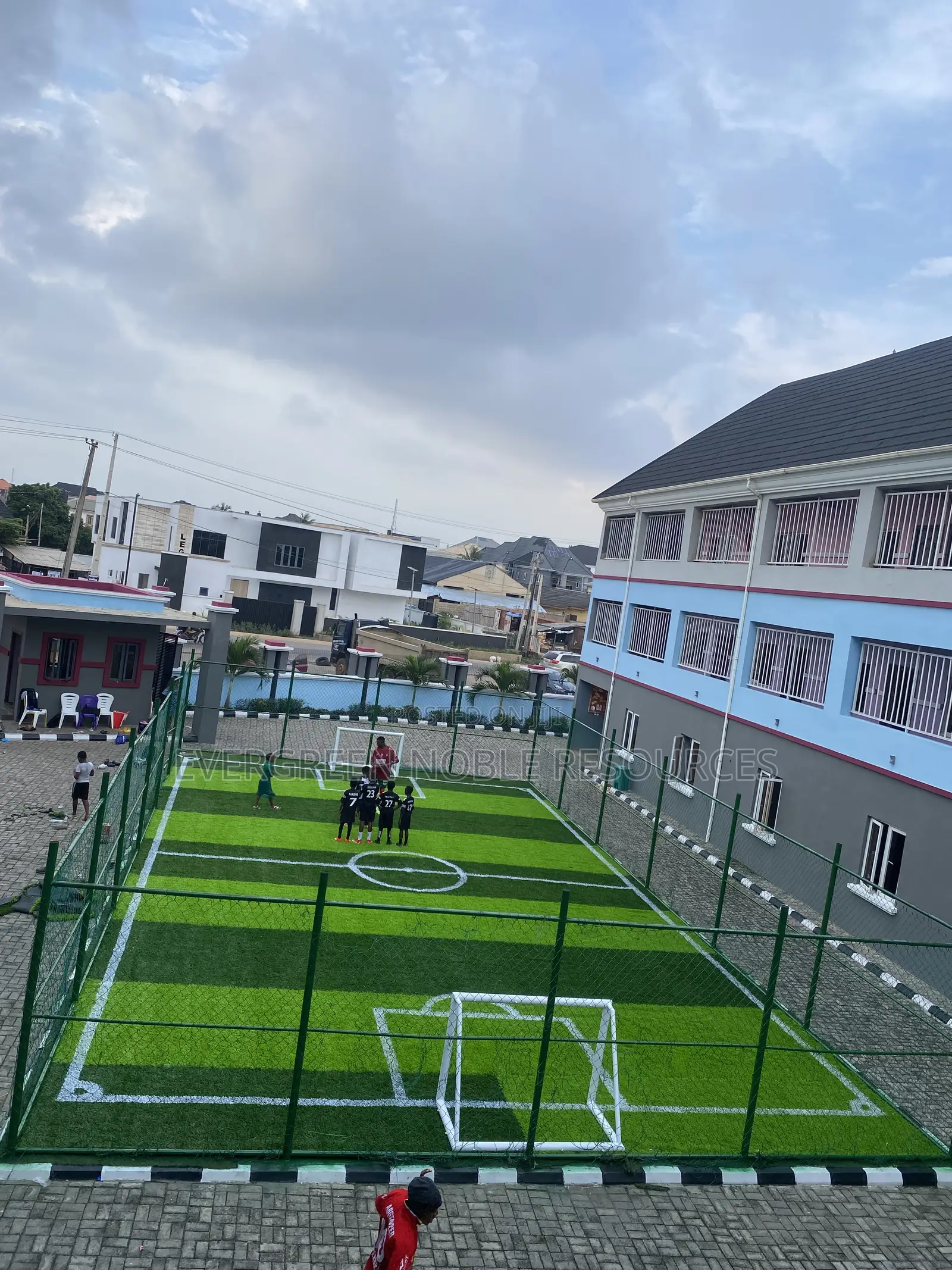 Artificial Grass Football Pitch