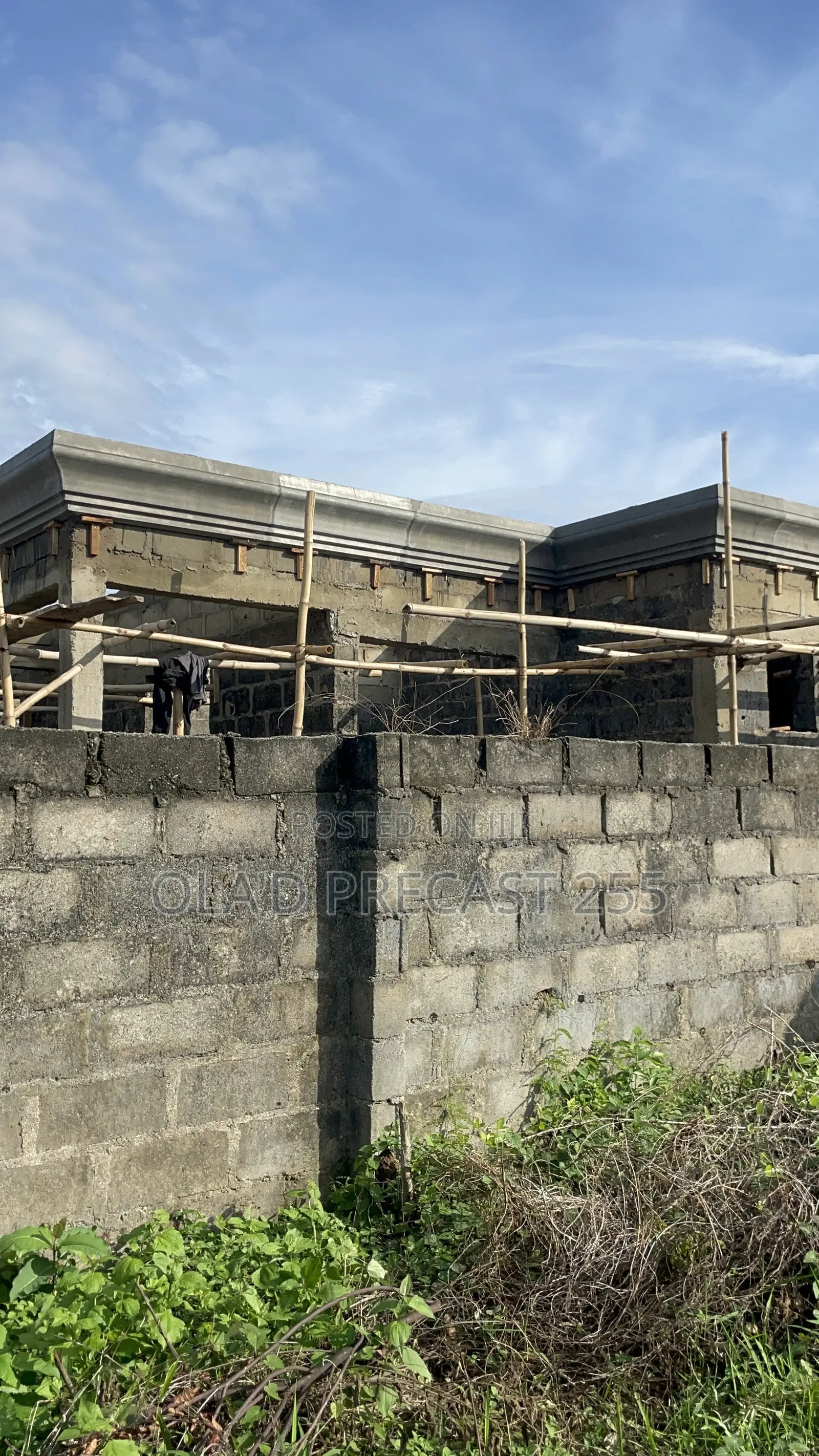 Parapet Casting Design Concrete Facial Work