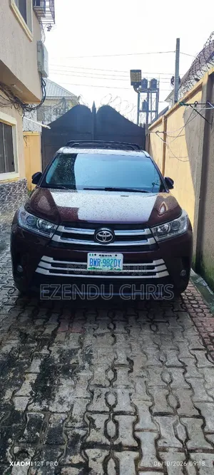 Toyota Highlander 2015 Maroon