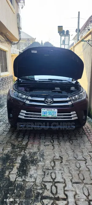 Toyota Highlander 2015 Maroon