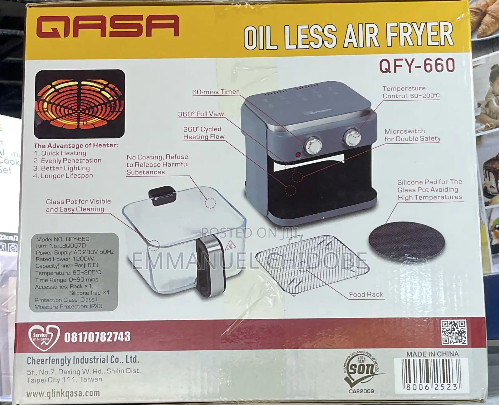 Qasa Airfryer