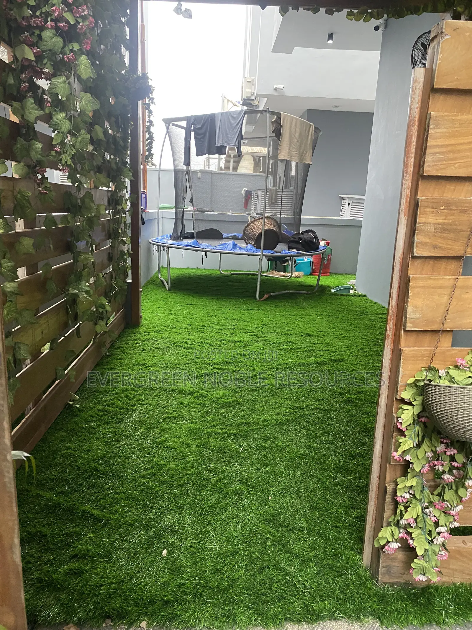 Artificial Grass Playground
