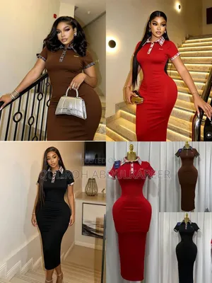 Amiri Polo Bodycon Long Gown