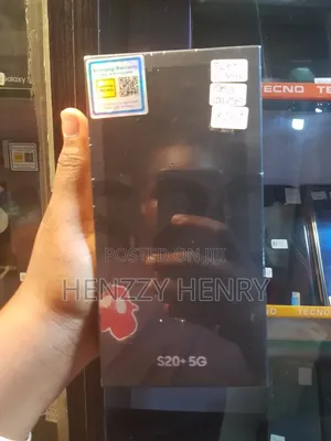New Samsung Galaxy S20+ 5G 256 GB Black