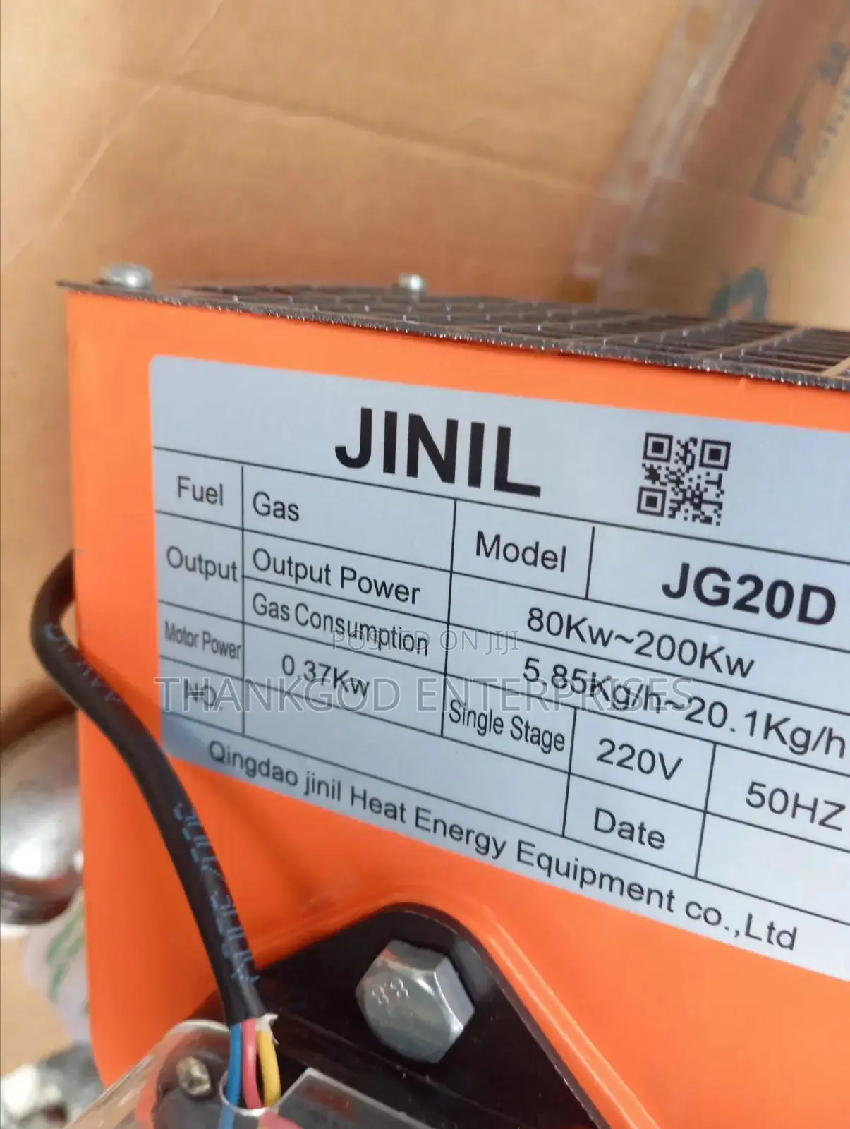 Industrial Gas Burner Machine