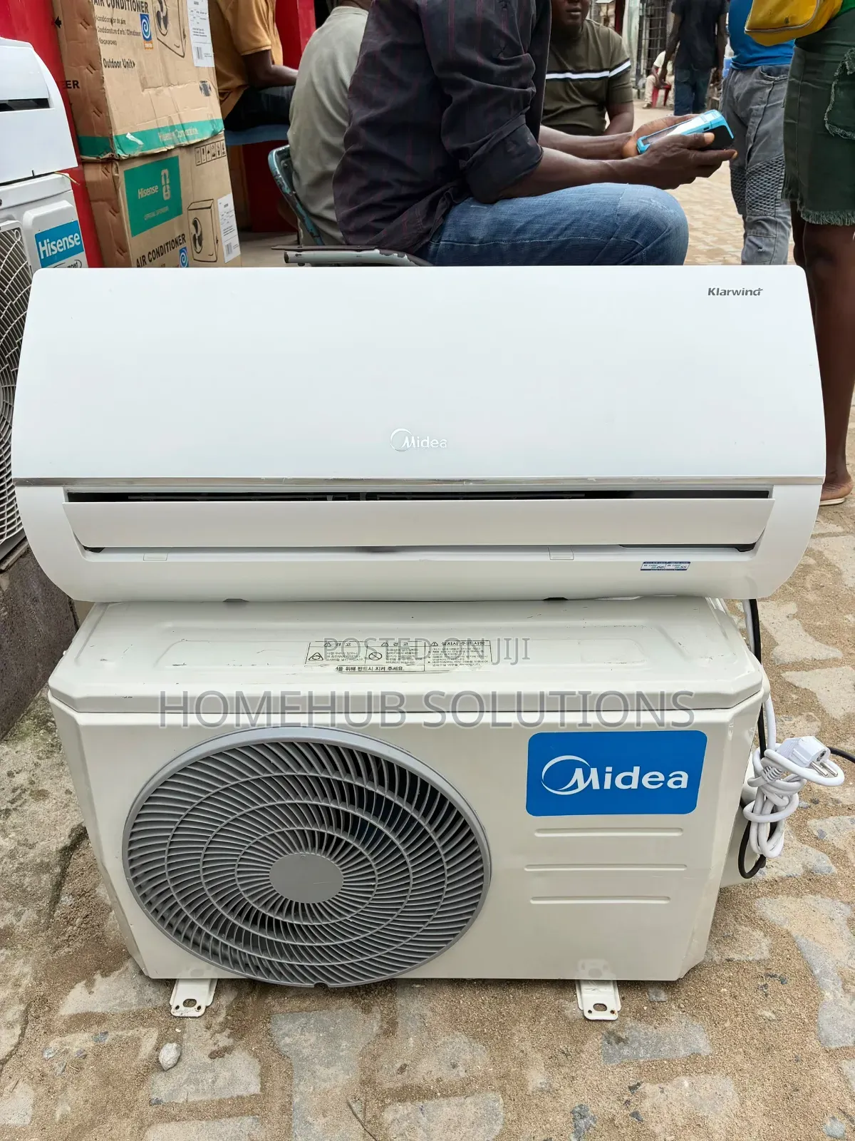 1.5hp Midea Low Voltage Air Conditioner