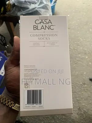 Casa Blanc Copper-Infused Compression Socks
