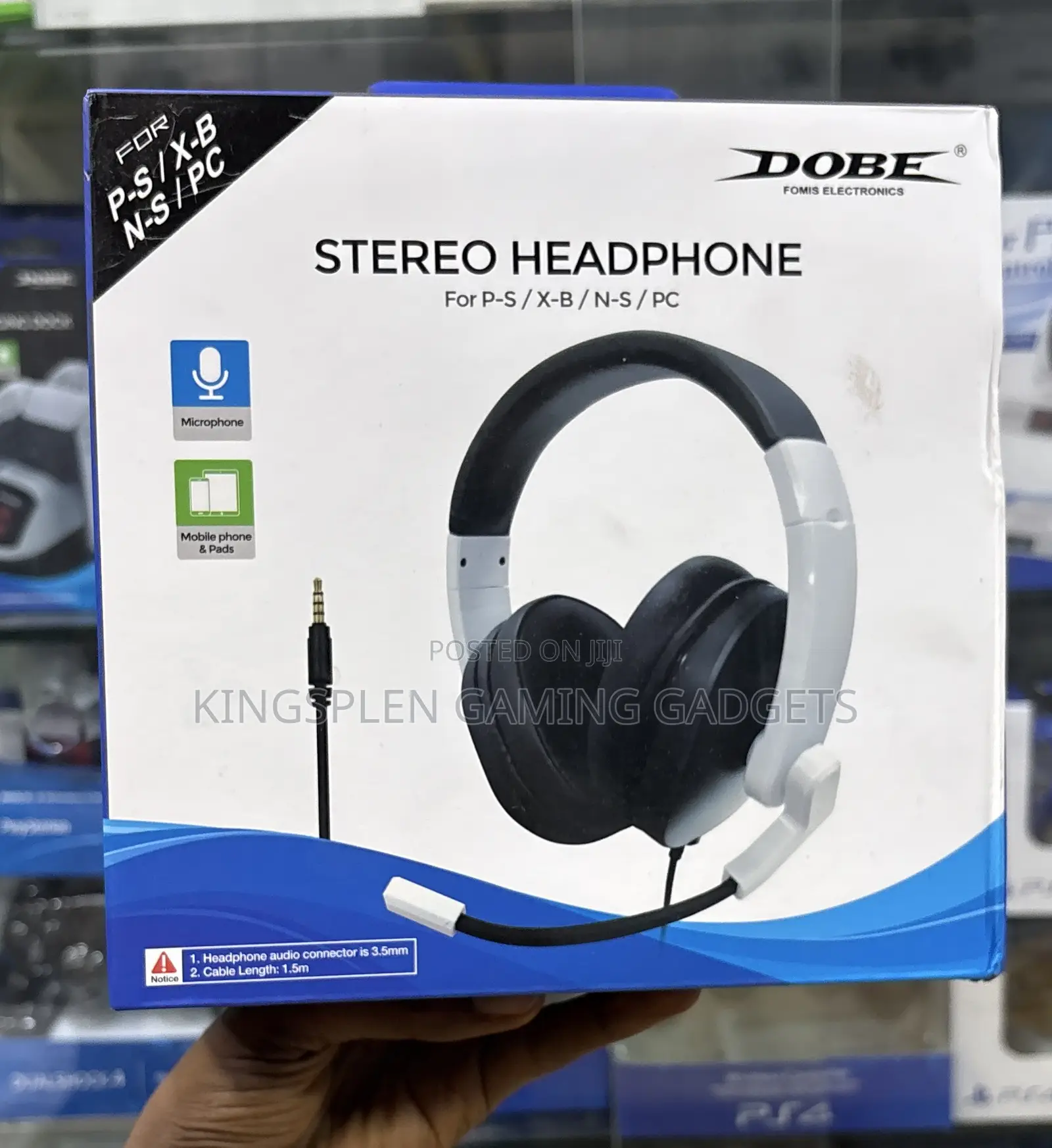 Stereo Gaming Headphone With Microphone