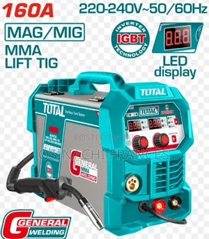Total 3 In1 Inverter Welding Machine Tig/Mig/Mma 160A