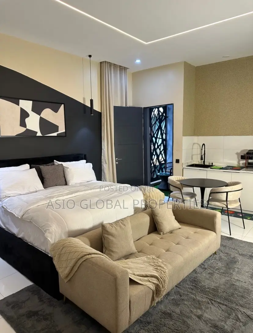 Modern and Spacious Studio Apartment in Ikeja