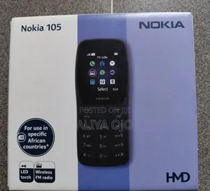 New Nokia 105 Black