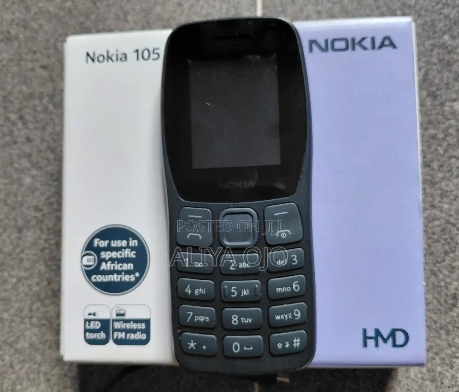 New Nokia 105 Black