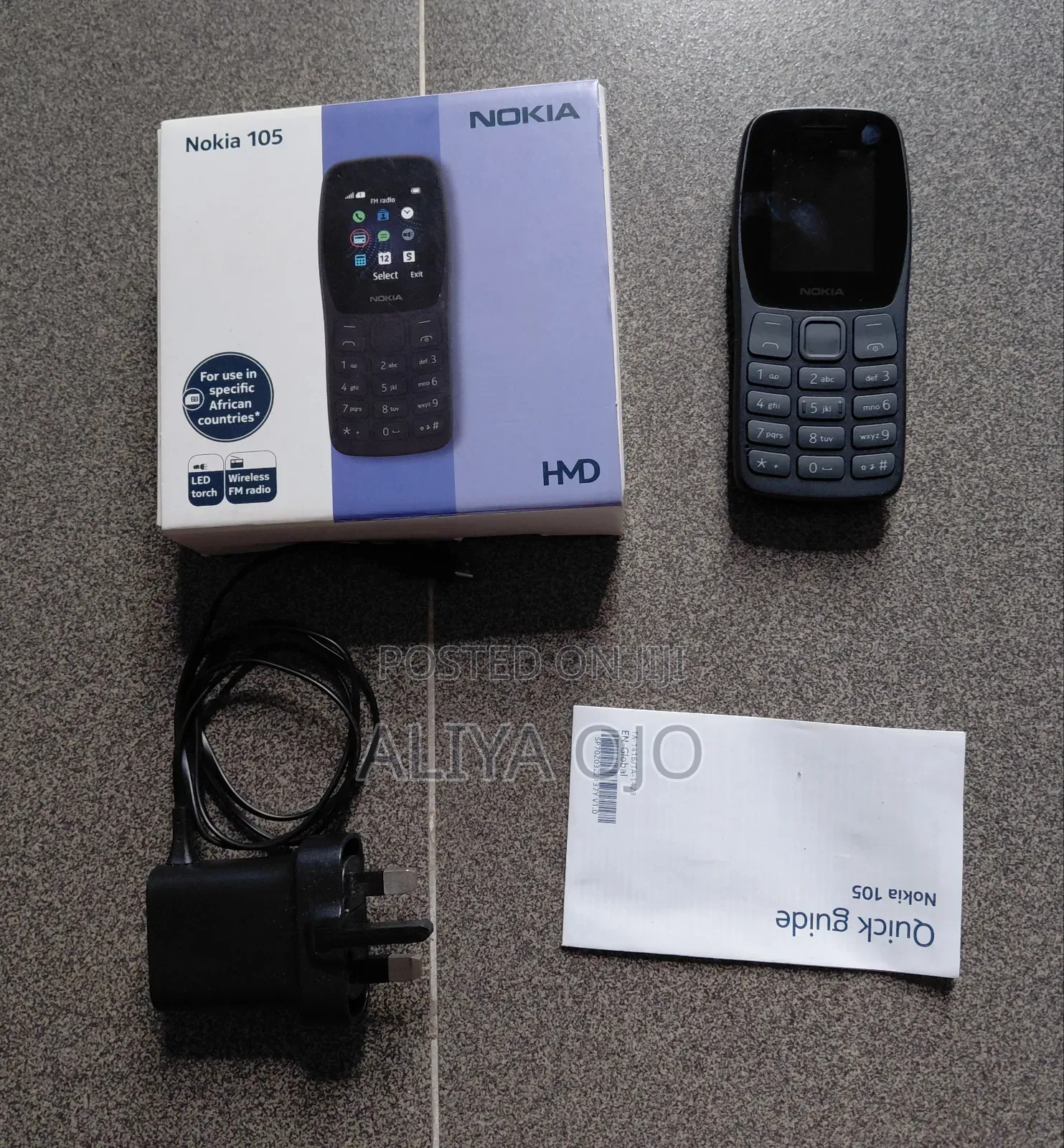 New Nokia 105 Black