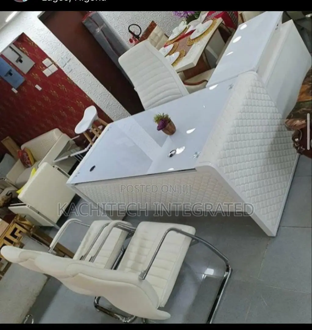 Executive Leather Table