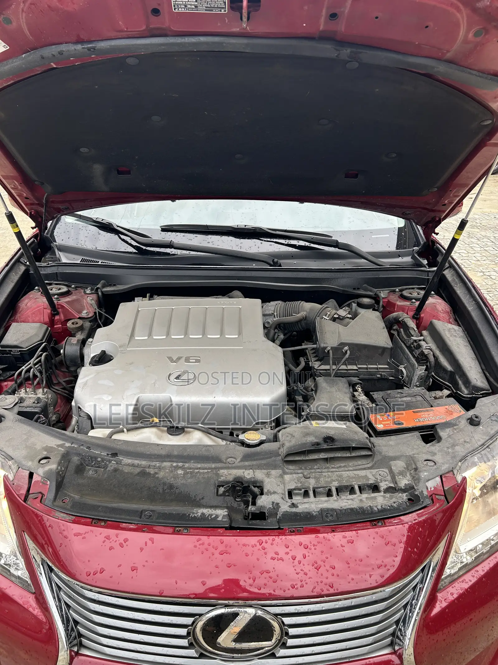 Lexus ES 2016 Red