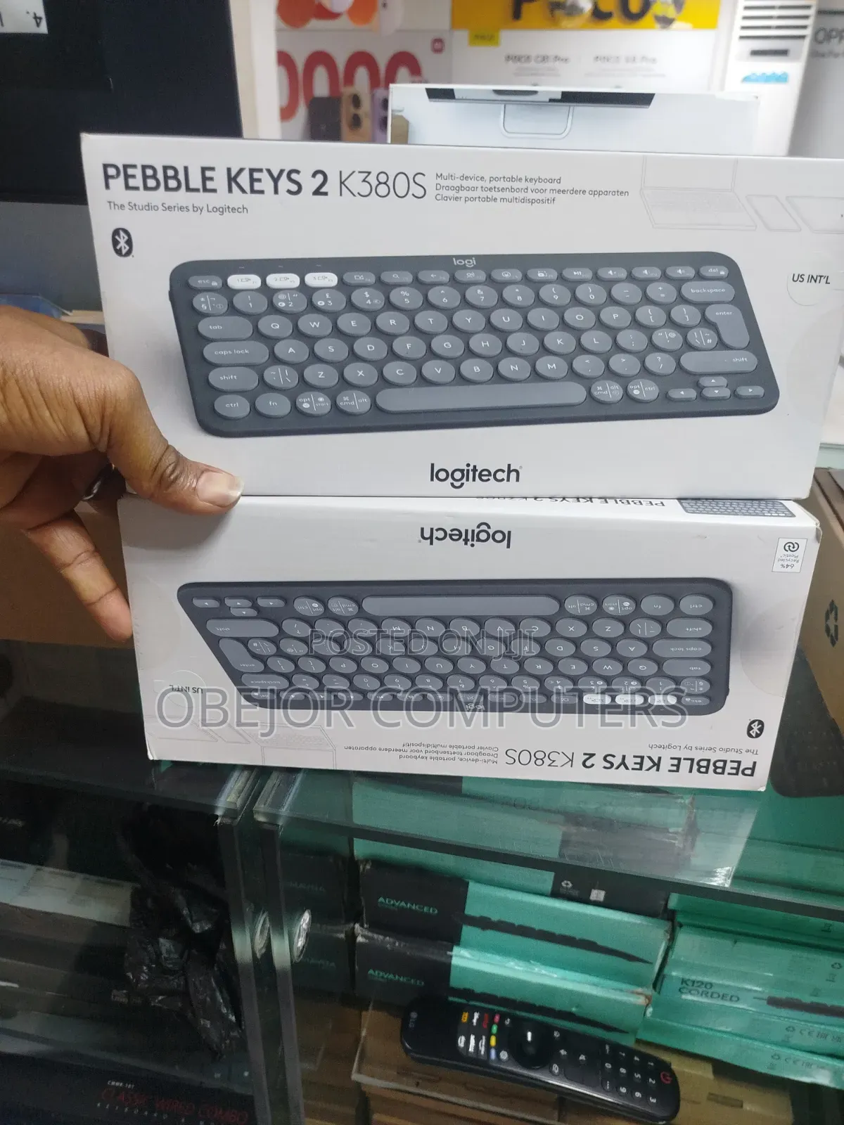 Logitech Pebble Keys 2 K380s
