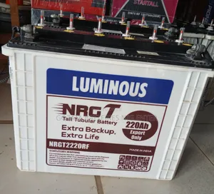 Fairly Used LUMINOUS Tubular Solar Battery 220AH_Abuja.