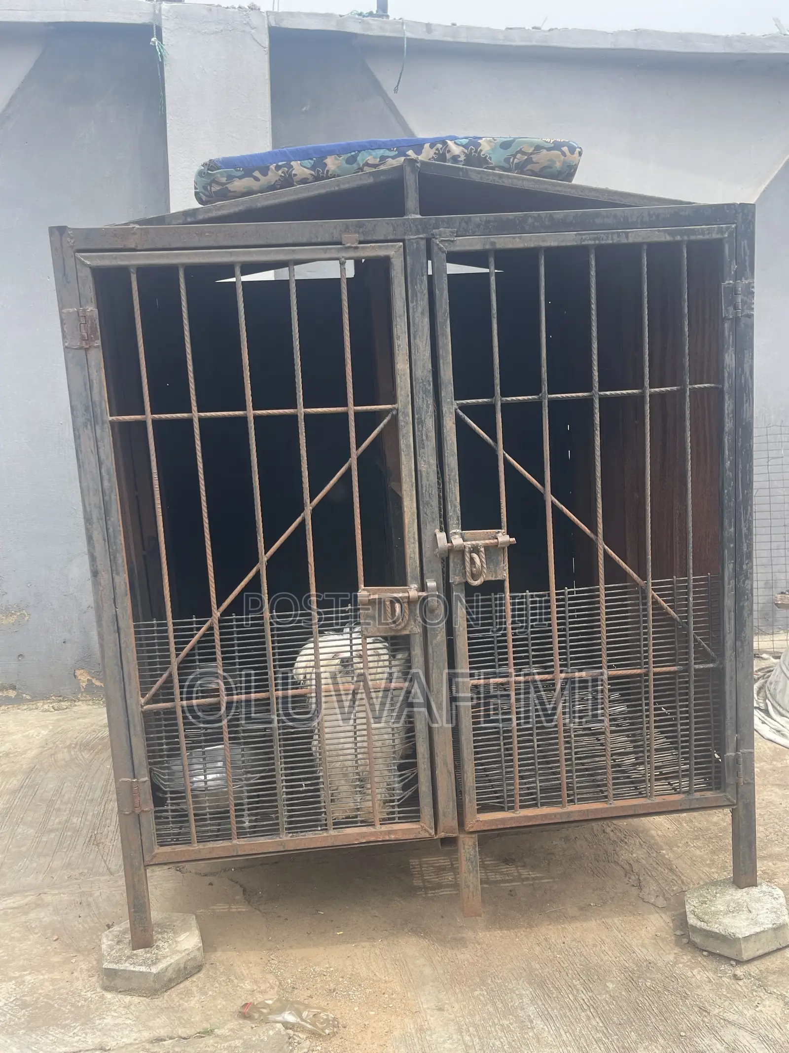 Strong and Durable Dog Cage