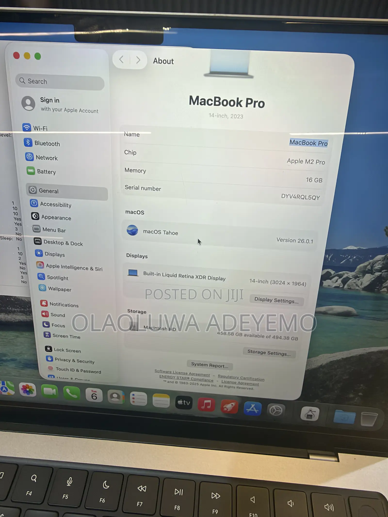 Laptop Apple MacBook Pro 2023 M2 Pro 16GB Apple M2 SSD 512GB