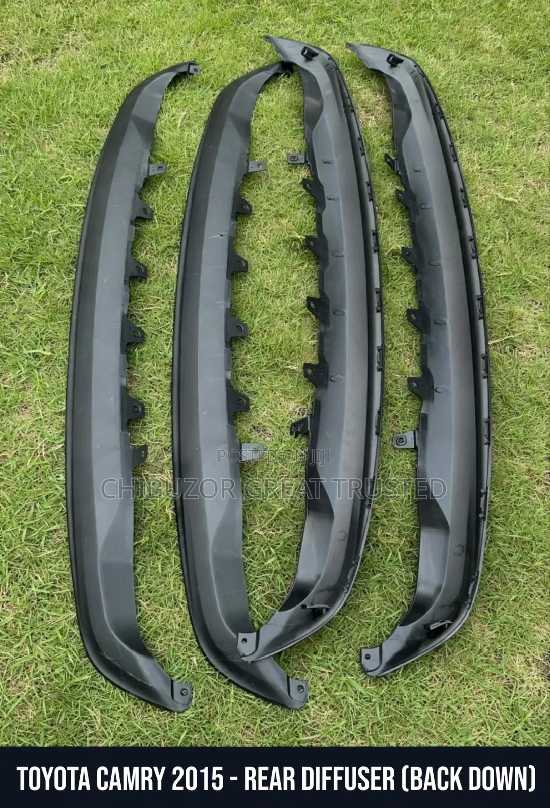 Down Back Bumper Padded for Camry 2015/2017