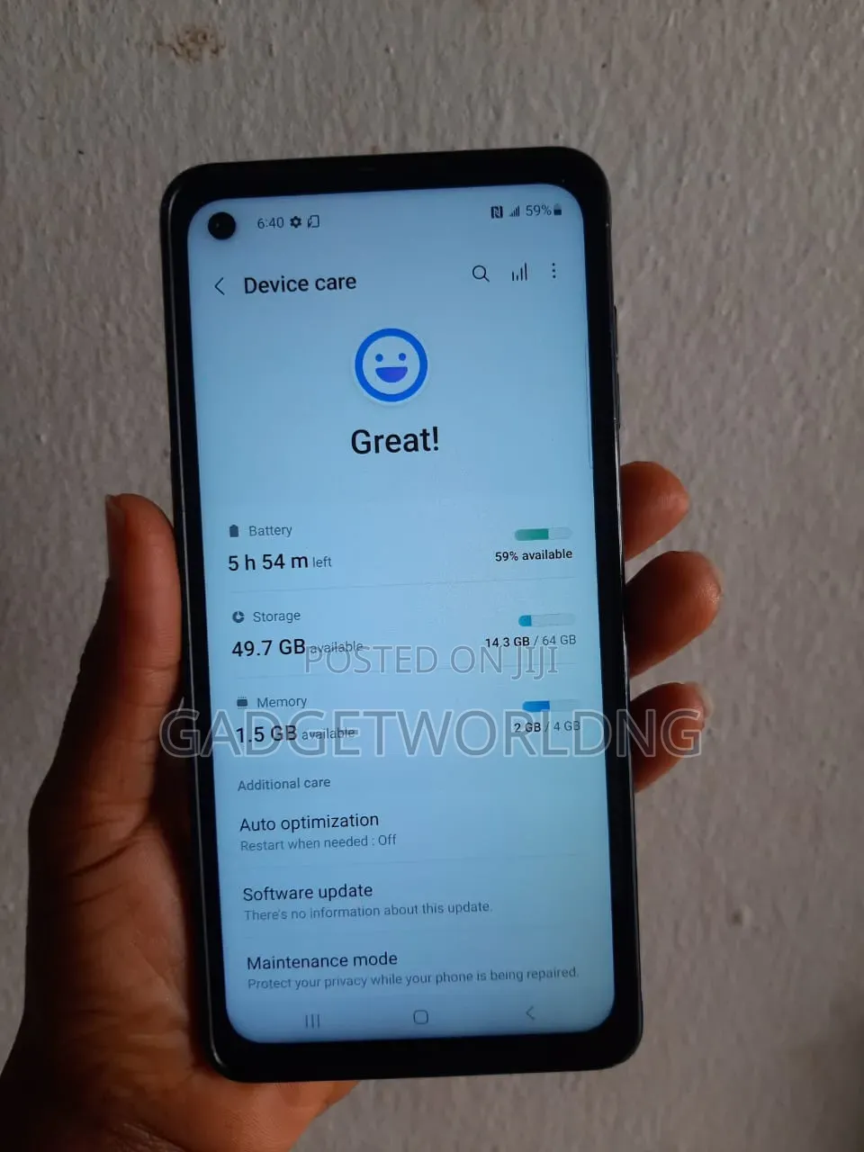 Samsung Xcover Pro 64 GB Black