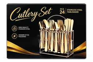24 Pieces Cutlery Set