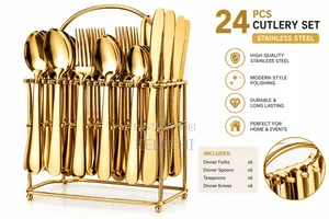 24 Pieces Cutlery Set