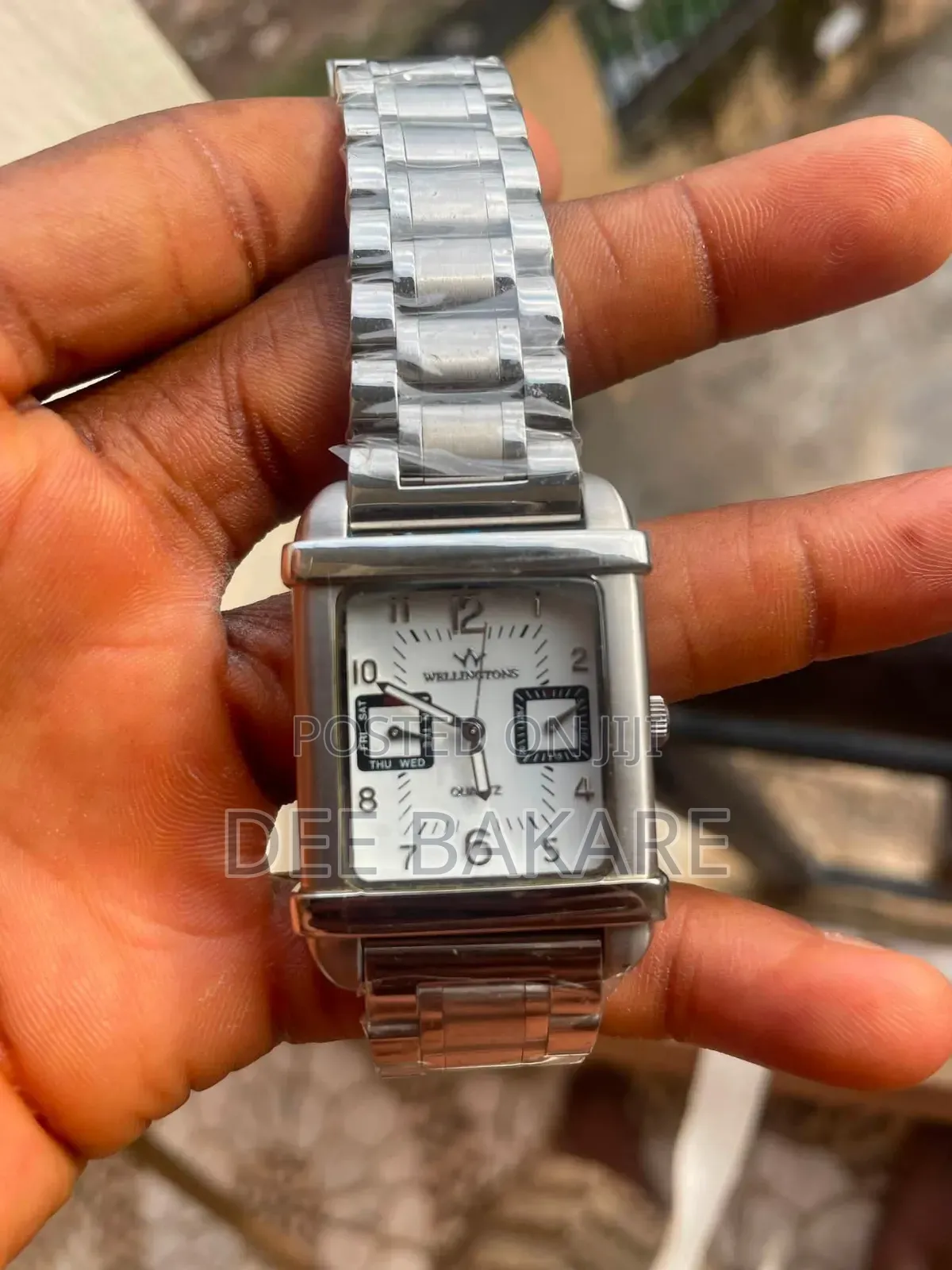 Wellington Steel Chain Watch