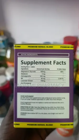 Wholeshield Magnesium Glycinate 400mg - 100 Tablets