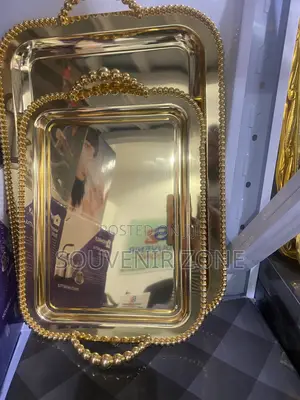 2-In1 Luxury Gold Trays