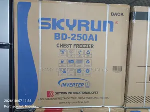 Skyrun Inverter Chest Deep Freezer 250