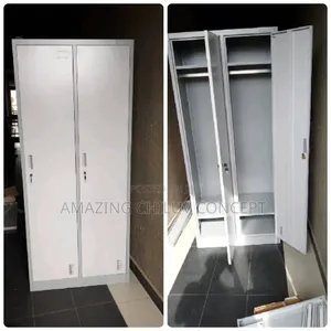 Durable Metal Office Cupboard -Secure Steel Storage Cabinet