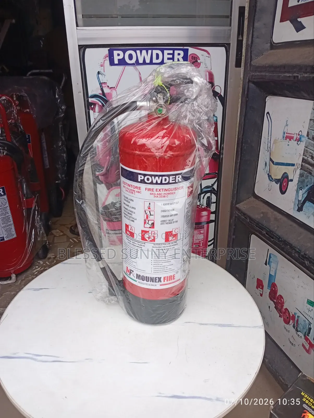 6kg DCP Fire Extinguisher