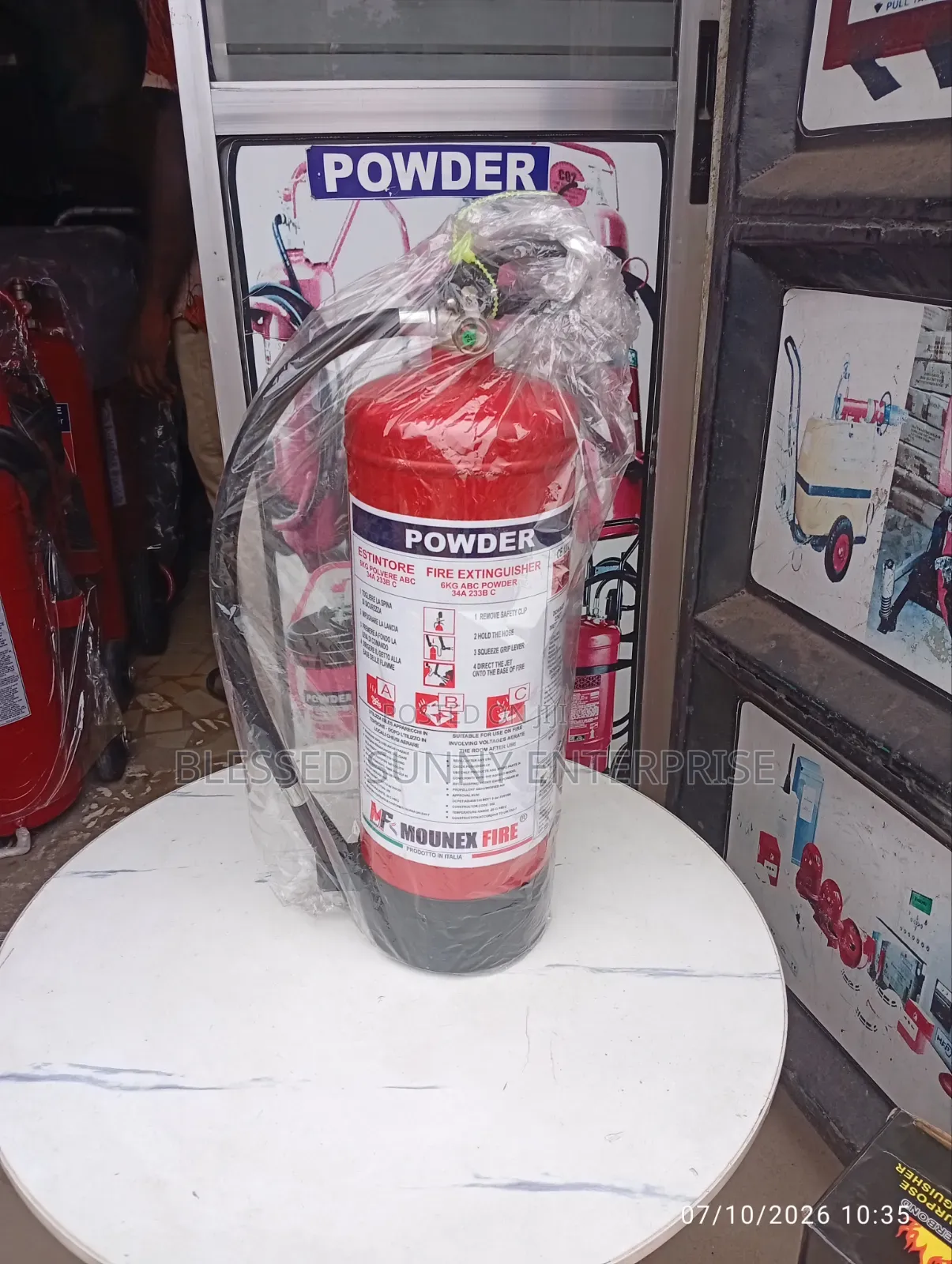 6kg DCP Fire Extinguisher
