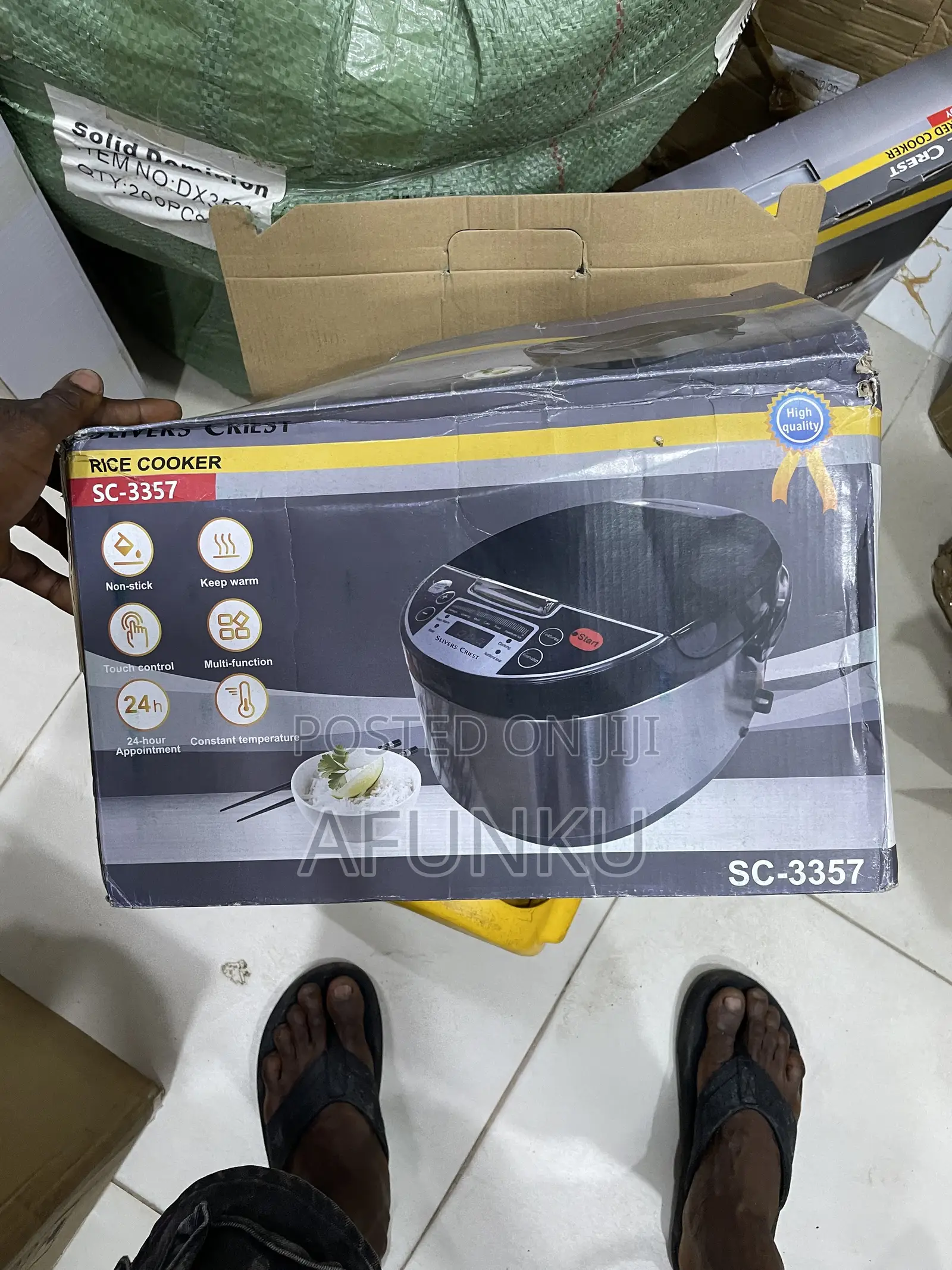 Silver Crest 5l Smart Electric Rice Cooker Is