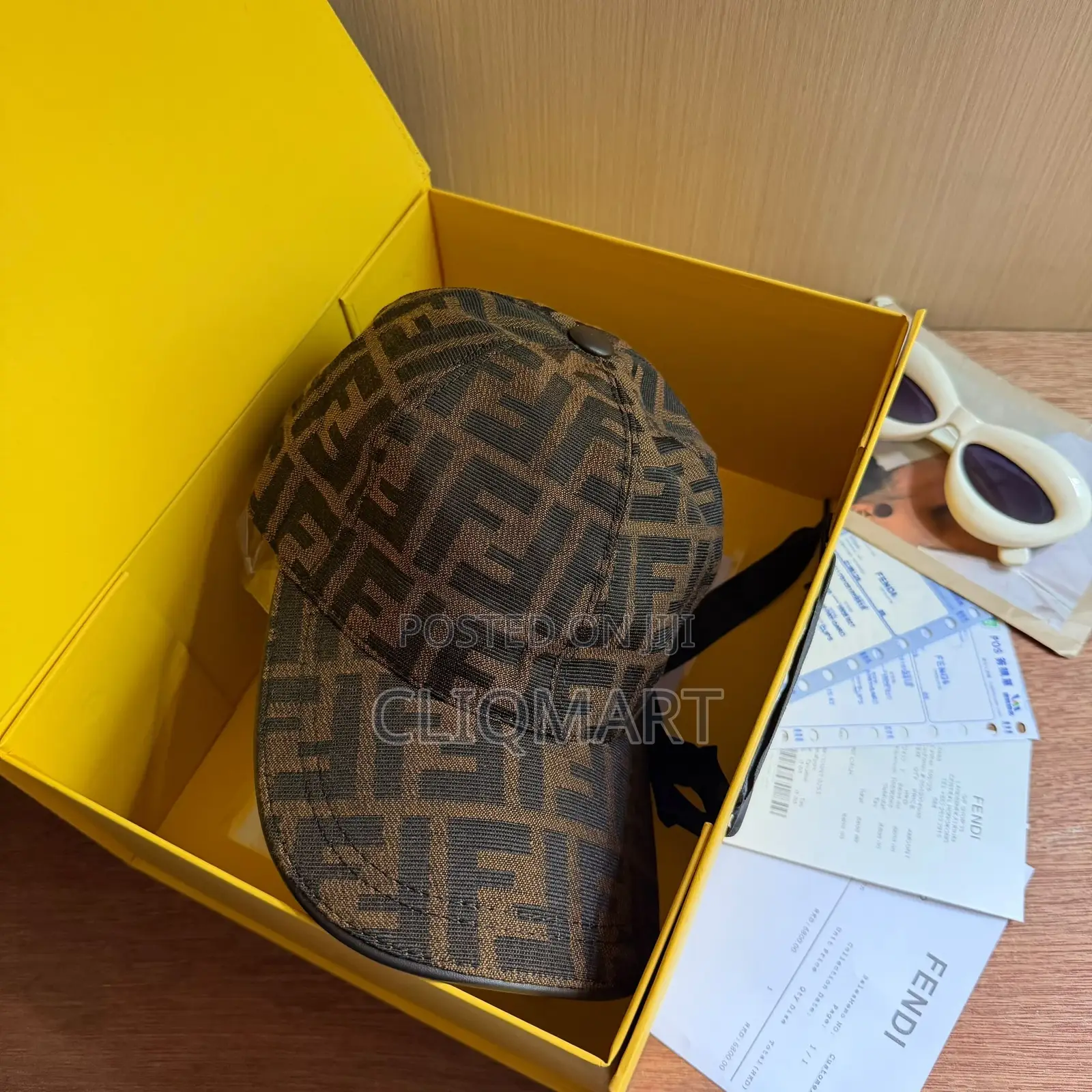 Monogram Baseball Cap | Black & Brown Alternative