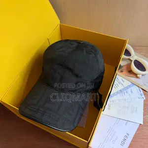Monogram Baseball Cap | Black & Brown Alternative
