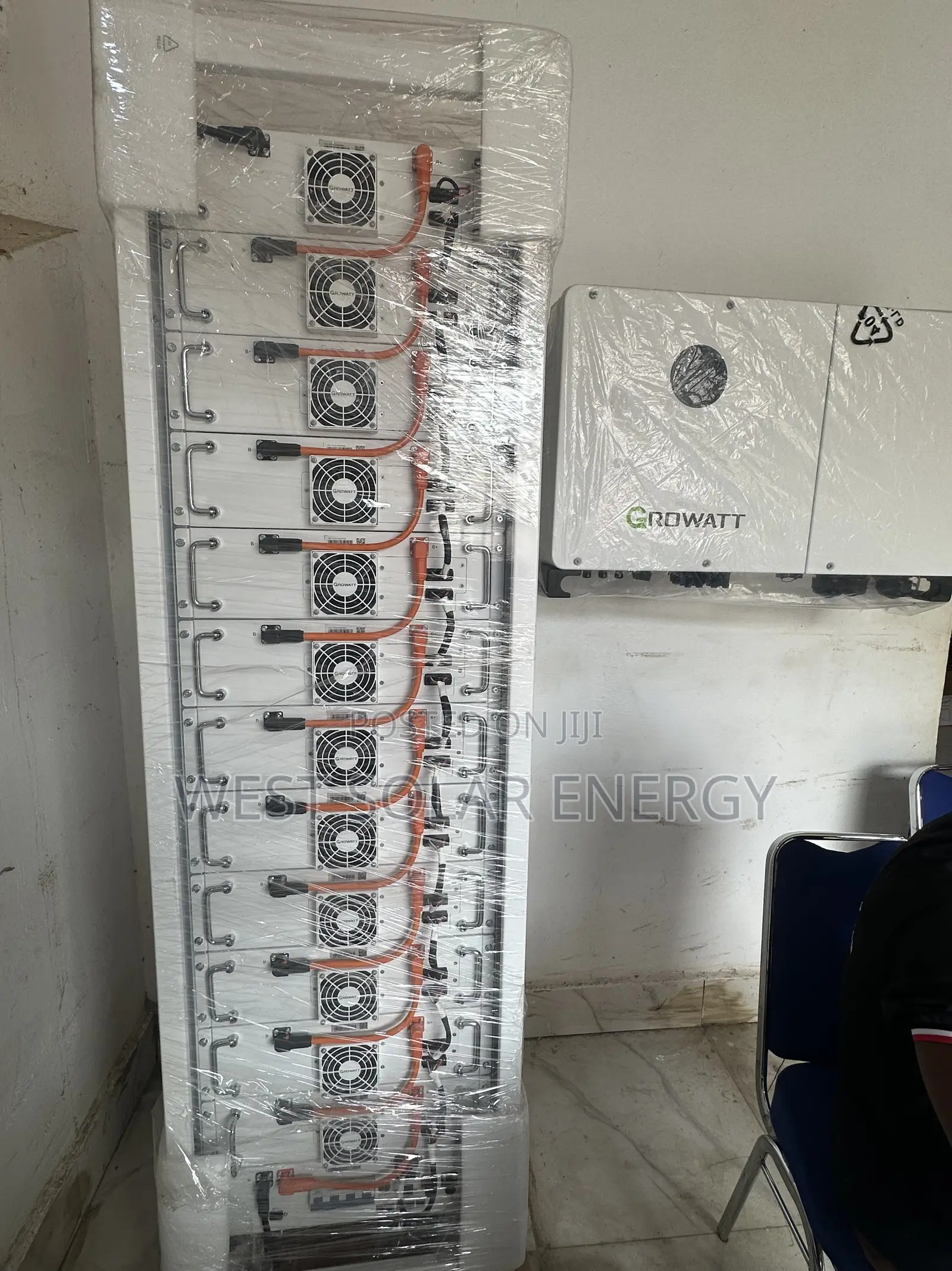60kwh/50kva Growatt Stackable High Voltage Lithium Battery