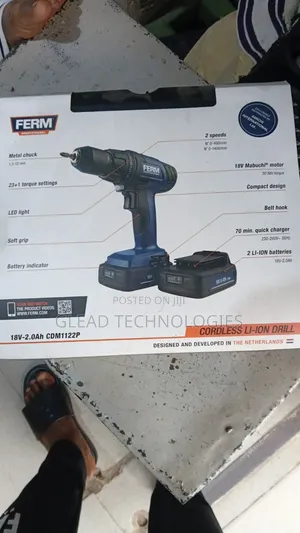 Ferm Cordless Li Ion Drill