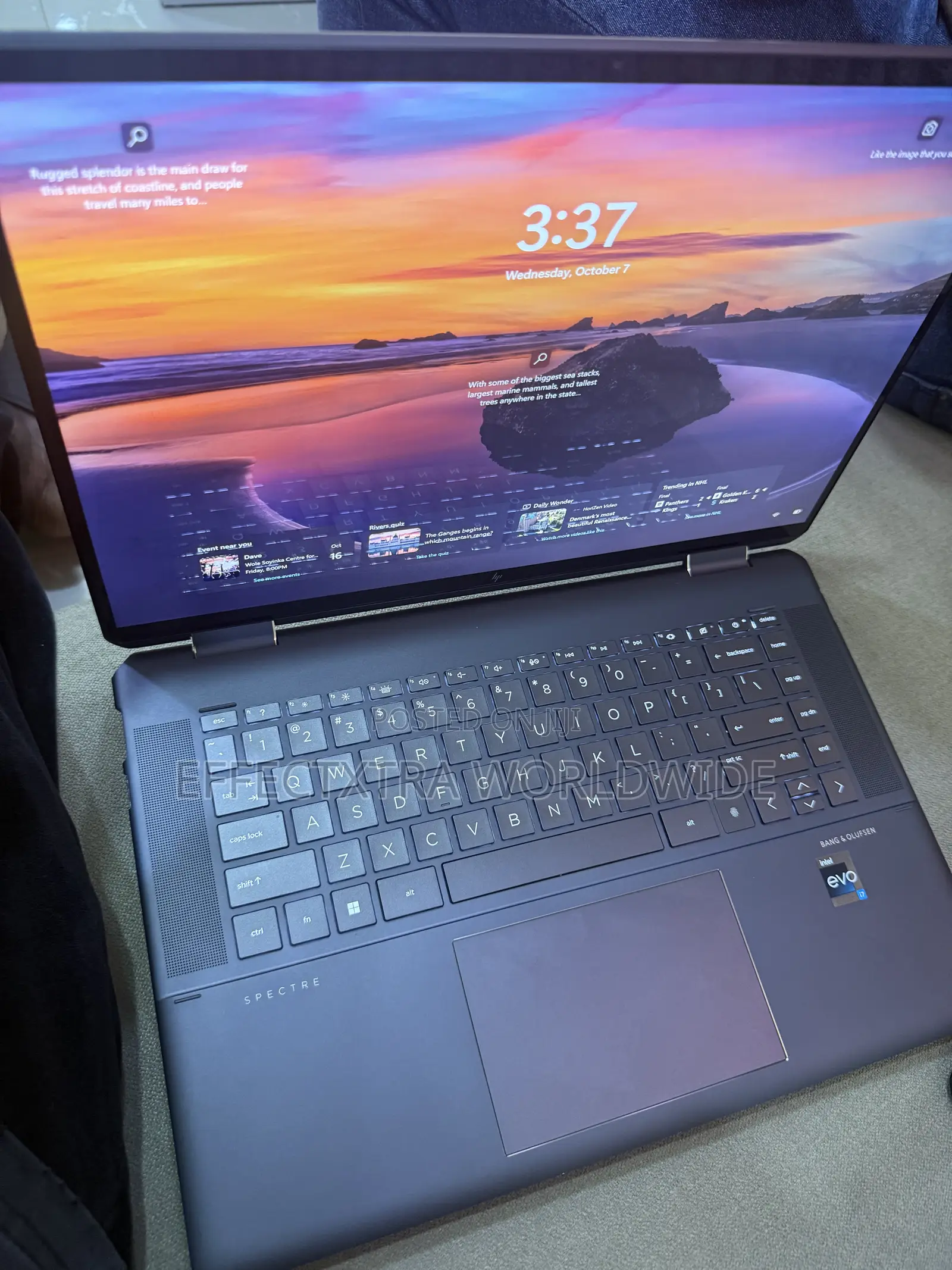 Laptop HP Spectre X360 16GB Intel SSD 512GB